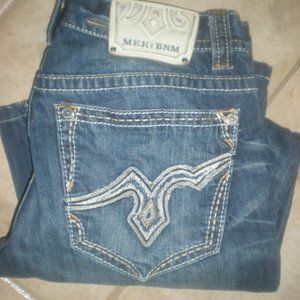 MEK DENIM   SIZE 34  NEWBERN B  BOOT   Exclusively for the Buckle Dark